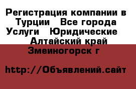 Регистрация компании в Турции - Все города Услуги » Юридические   . Алтайский край,Змеиногорск г.